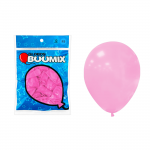GLOBO DE LATEX LISO ROSADO R9X12 (PQTX12)