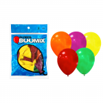 GLOBO DE LATEX LISO R9X12 SURTIDO (PQTX12)