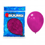 GLOBO DE LATEX LISO FUCSIA R9X50