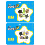 KIT GLOBO CERVEZA FELIZ DIA PAPA X5(PQTX12).