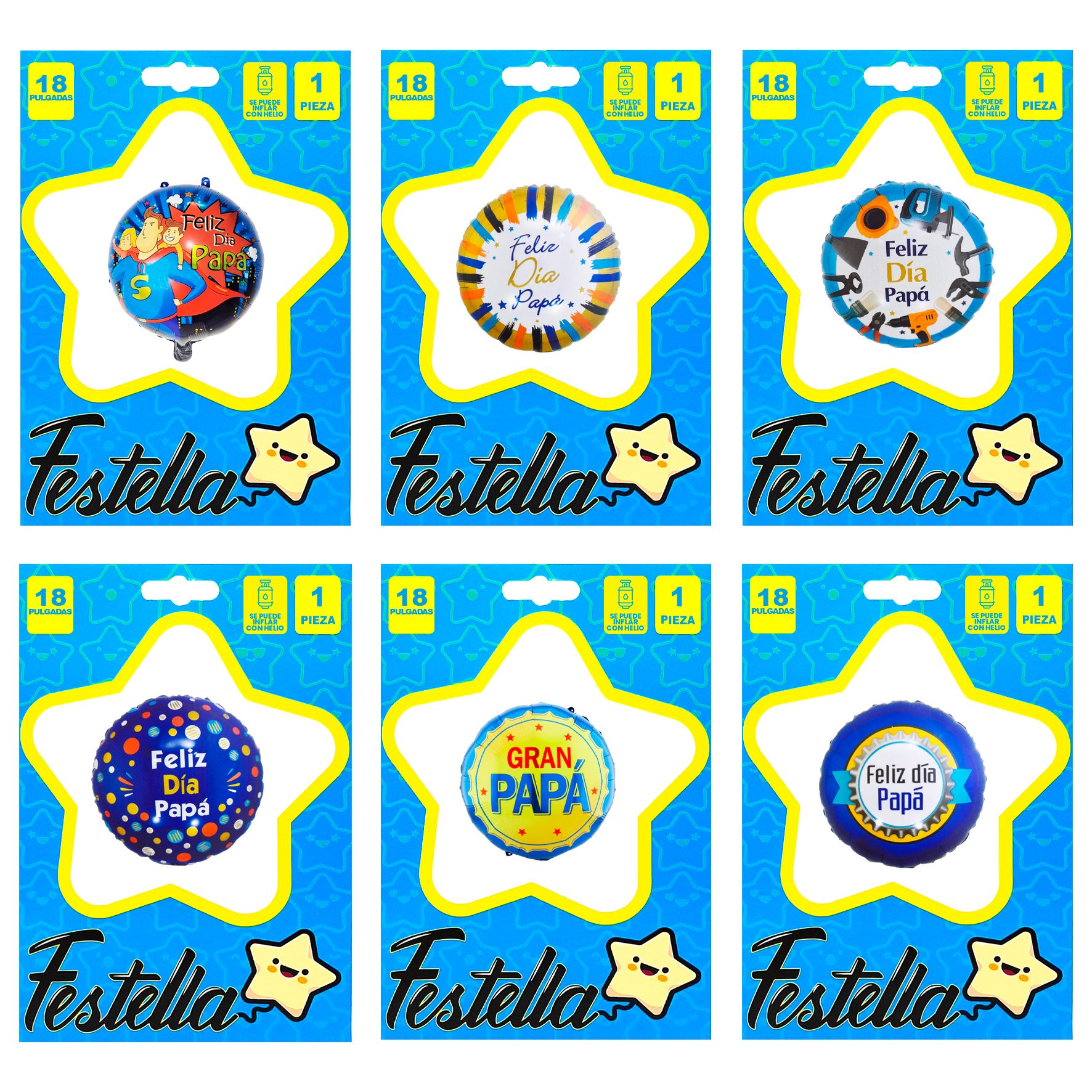 GLOBO SURTIDO PAPA 18".