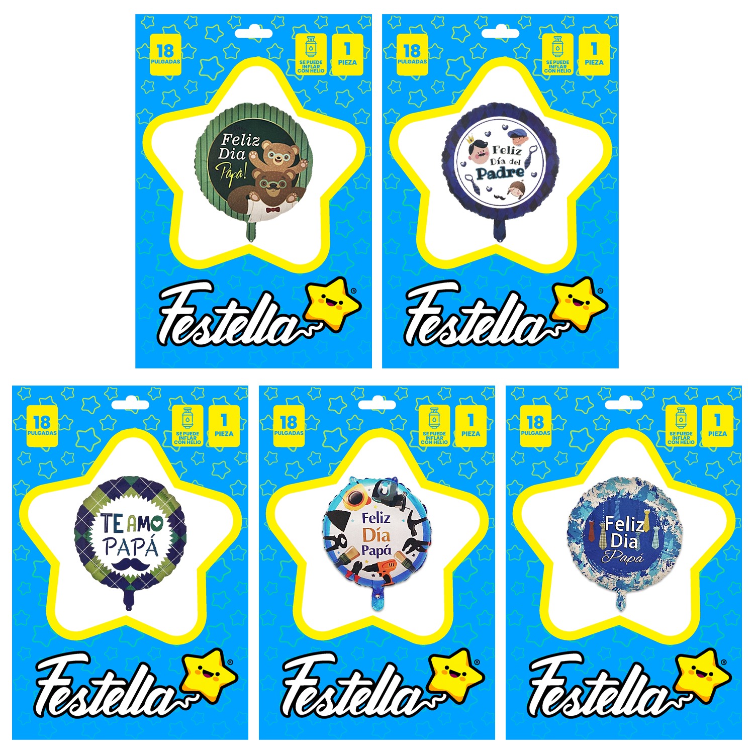 GLOBO SURTIDO PAPA 18".