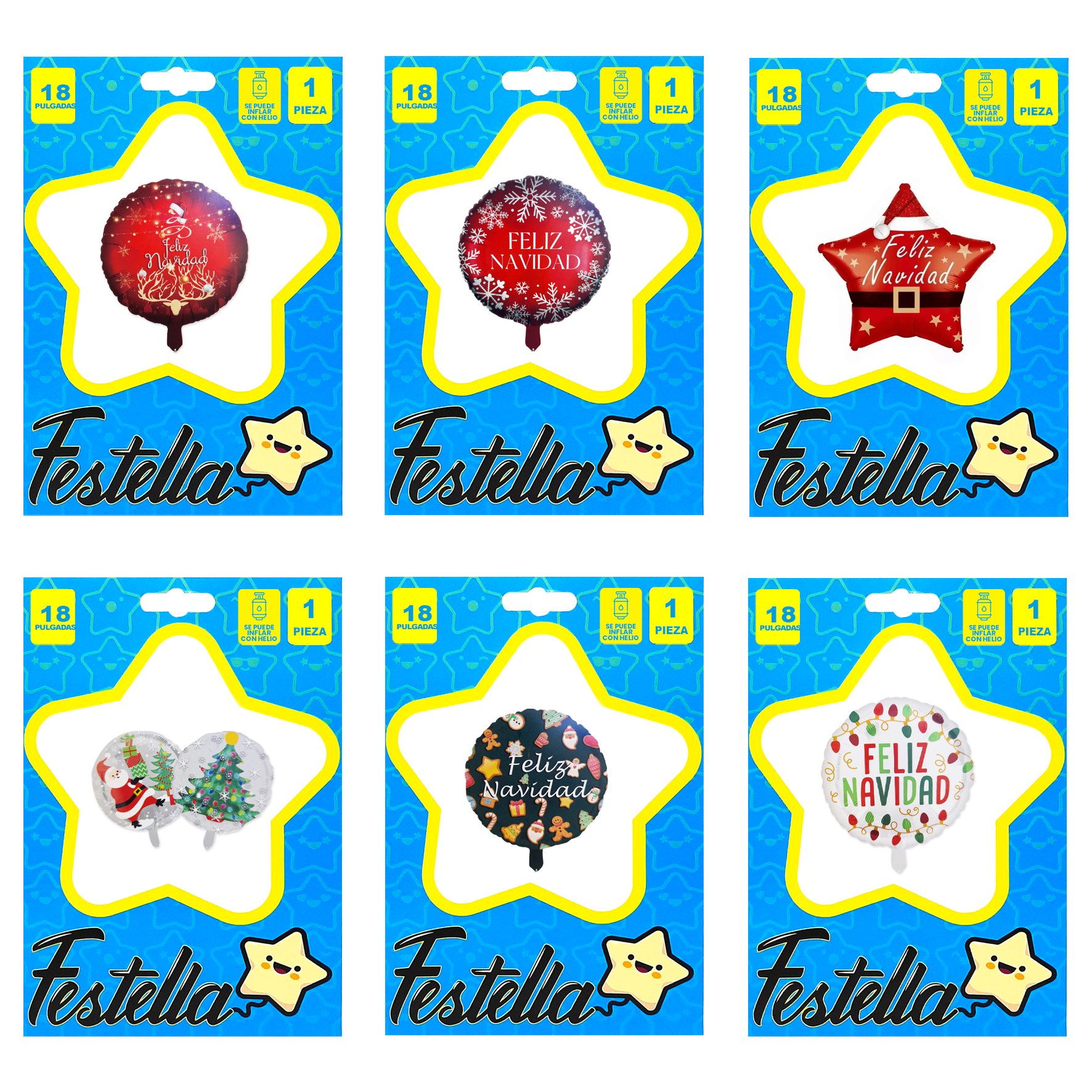 GLOBO NAVIDAD 18"(PQTX25)