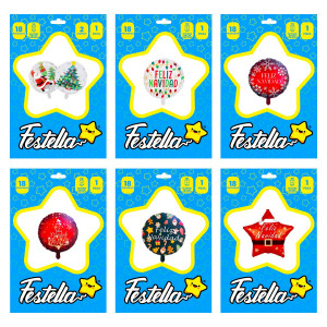 GLOBO NAVIDAD 18"(PQTX25)