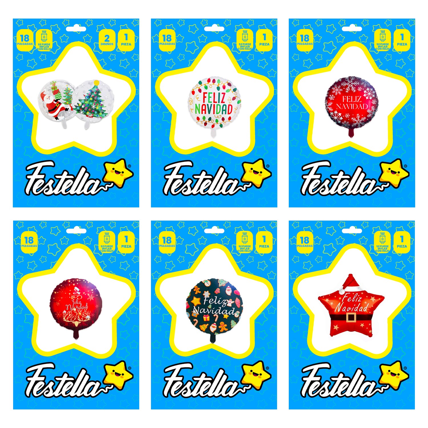 GLOBO NAVIDAD 18"(PQTX25)