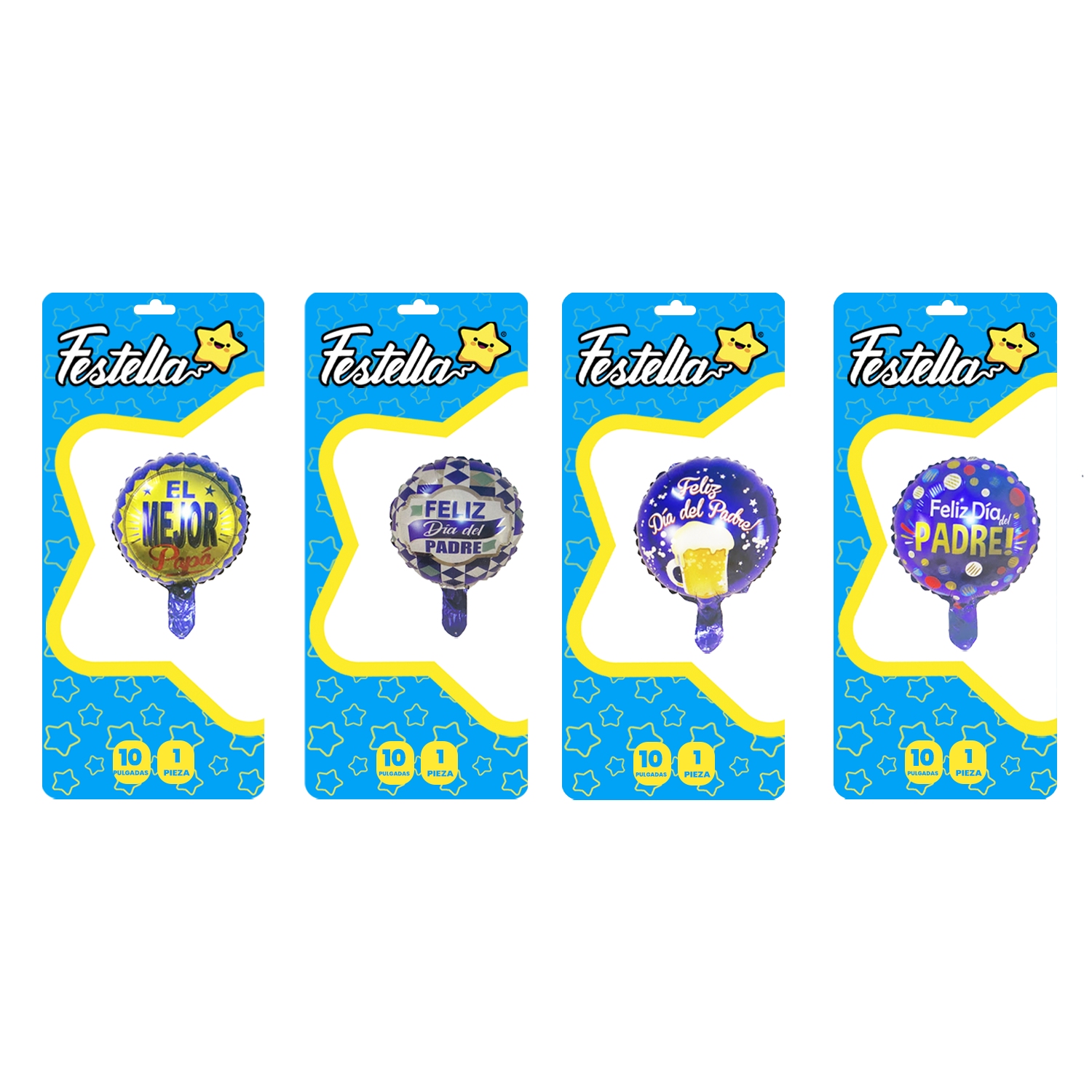 GLOBO FELIZ DIA DEL PADRE 10"(PQTX25).