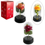 ROSA ENCAPSULADA CON LUZ: