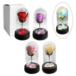 ROSA ENCAPSULADA CON LUZ: