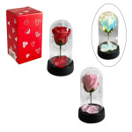 ROSA ENCAPSULADA CON LUZ: