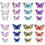 MARIPOSA DECORATIVA X12 (PQTX12)