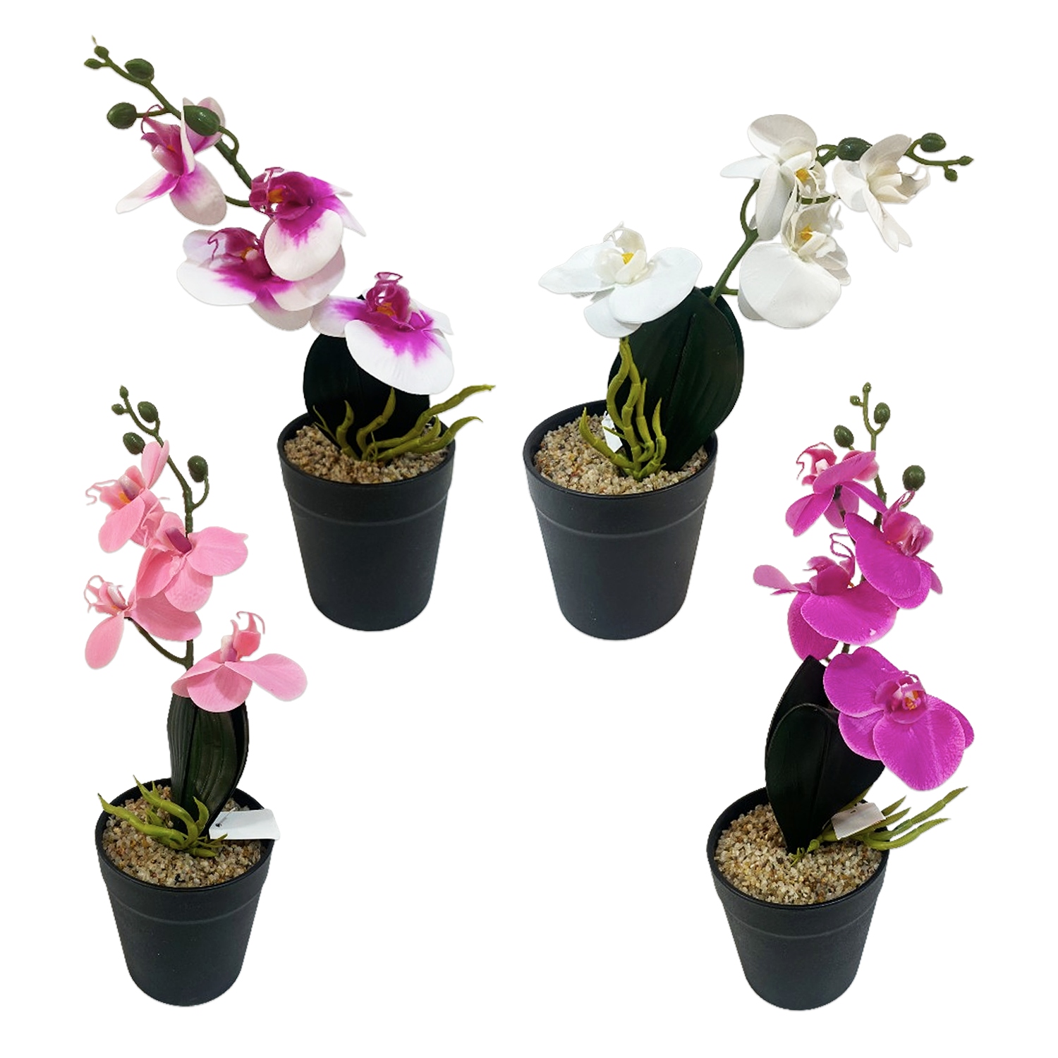 MATERA DECORATIVA PLASTICA X4: