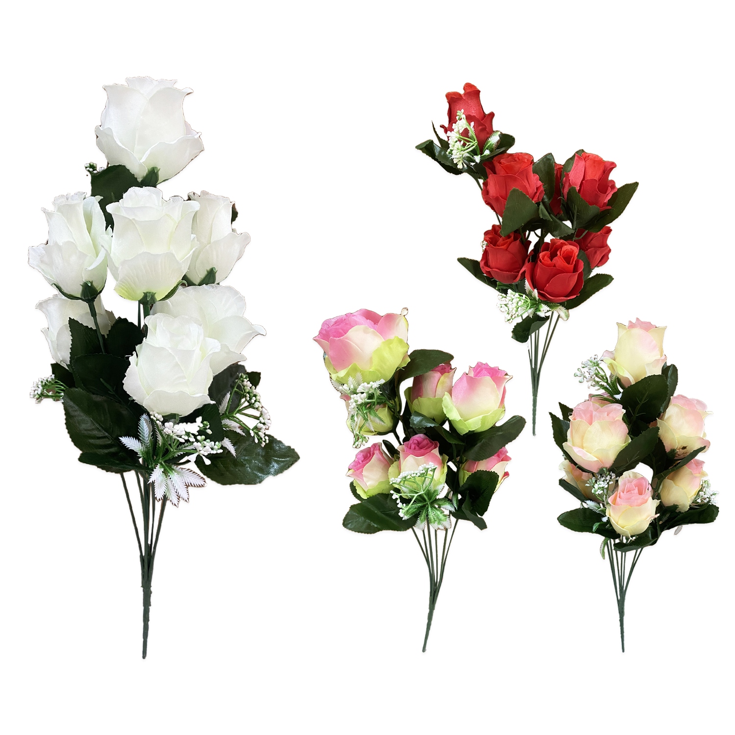 ROSAS DECORATIVAS X7:
