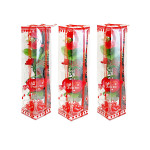 ROSAS CON VASO Y CORAZON EN ACETATO: