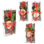 ROSA CON CORAZONES Y JOYAS EN ACETATO: