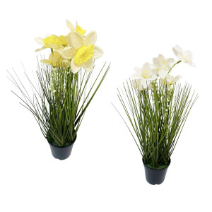 MATERA RAMA DECORATIVA CON FLORES