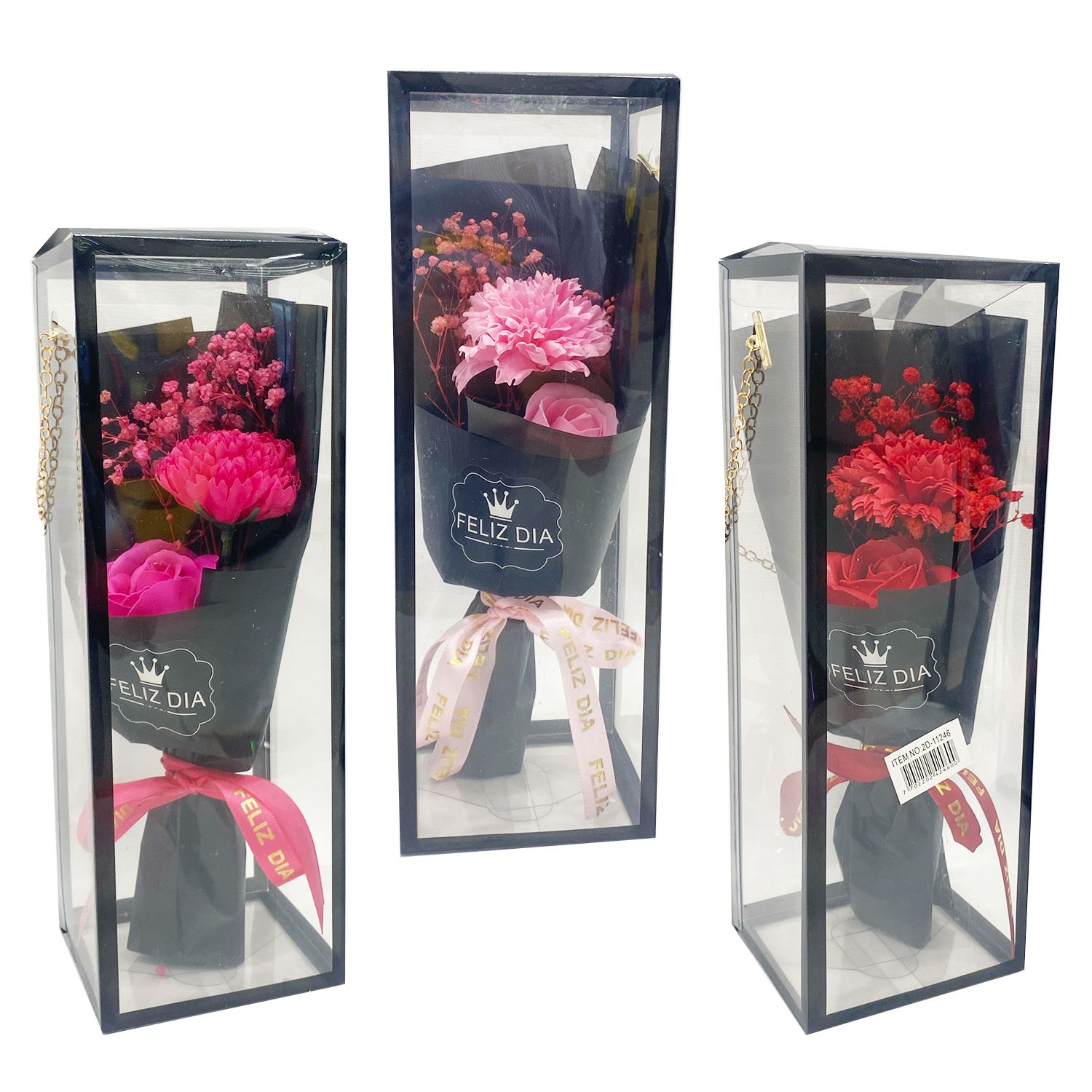 RAMO ROSAS FELIZ DIA EN ACETATO (CJX6):