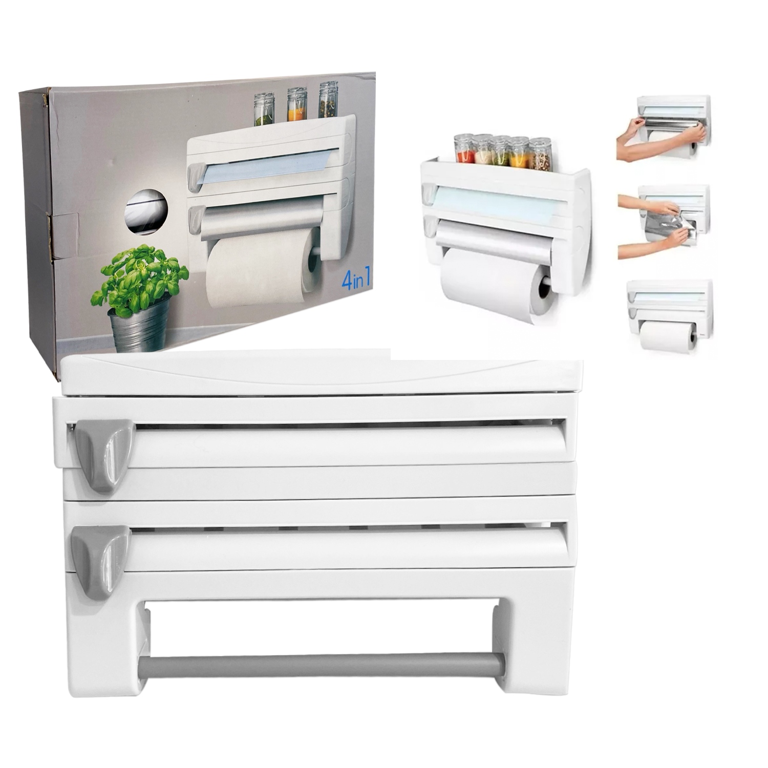 DISPENSADOR DE PAPEL PARA COCINA,