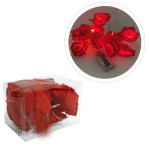 ROSAS ROJAS CON LUZ (PILA):