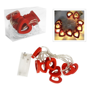 LUZ CORAZON ROJO (PILA)