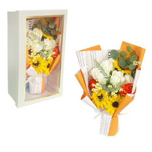 RAMO FLORES FELIZ DIA EN CAJA: