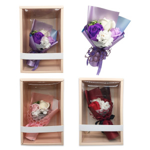 RAMO FLORES FELIZ DIA EN CAJA DESARMADA: