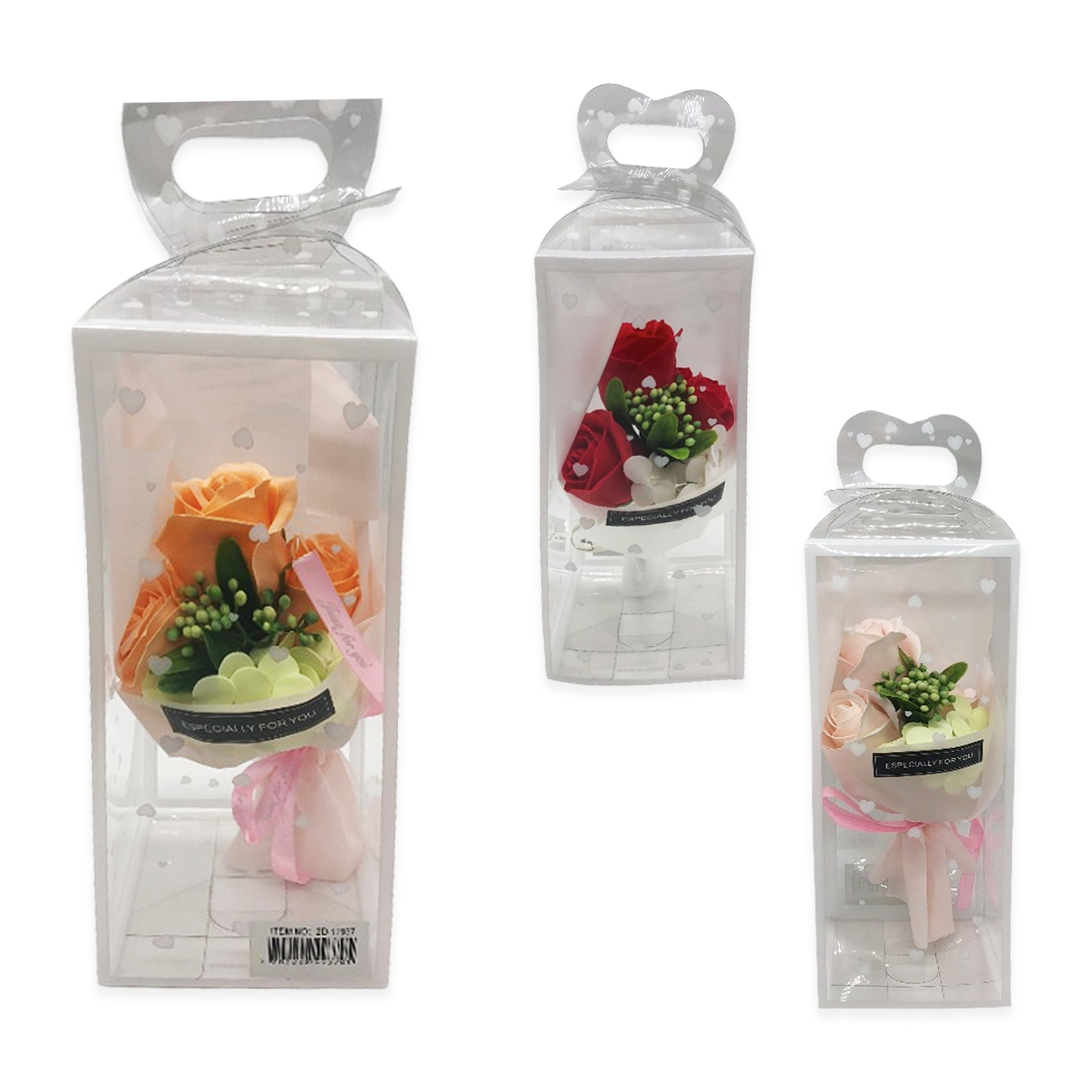 RAMO FLORES FELIZ DIA EN ACETATO DESARMADO: