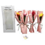 RAMO TULIPANES FELIZ DIA EN BOLSA DESARMADA (CJX10):