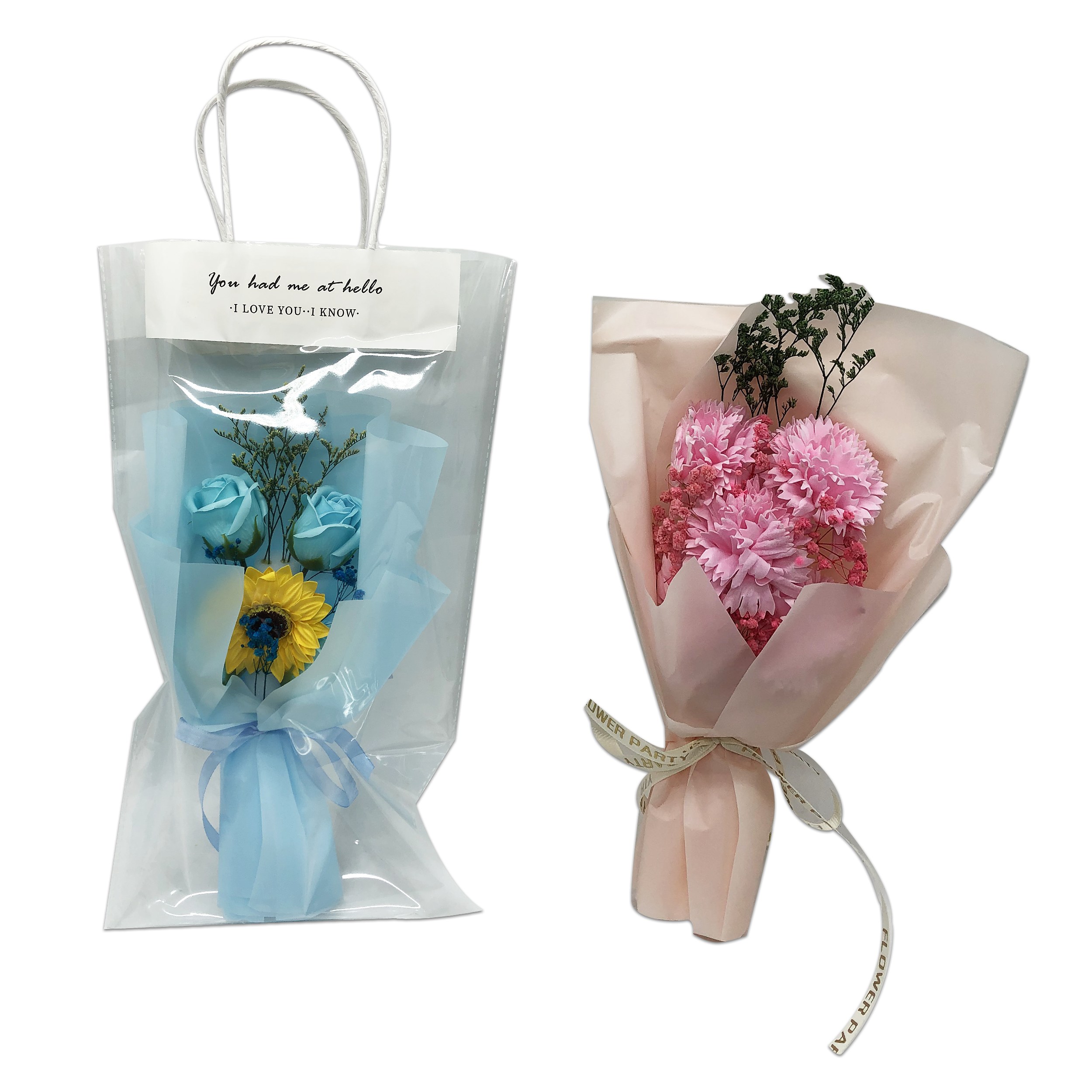 RAMO FLORES FELIZ DIA EN BOLSA DESARMADA (CJX10):