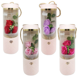 RAMO ROSAS FELIZ DIA EN CAJA (CJX12):