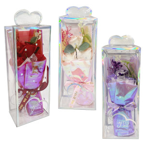 RAMO ROSAS FELIZ DIA EN ACETATO DESARMADO: