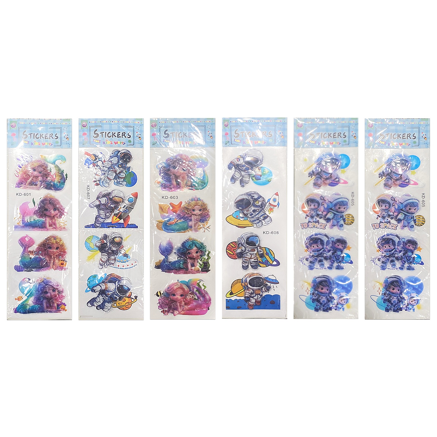 STICKER INFANTIL X4 (PQTX12)