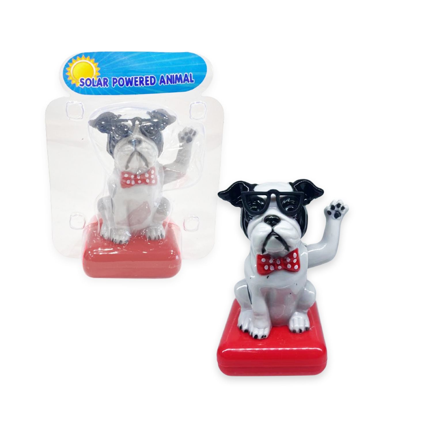 ADORNO SOLAR PERRO CON MOVIMIENTO