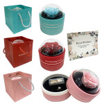 ROSA ENCAPSULADA CON JOYAS: