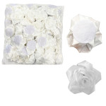 ROSA ETERNA BLANCA DE TELA (PQTX100)