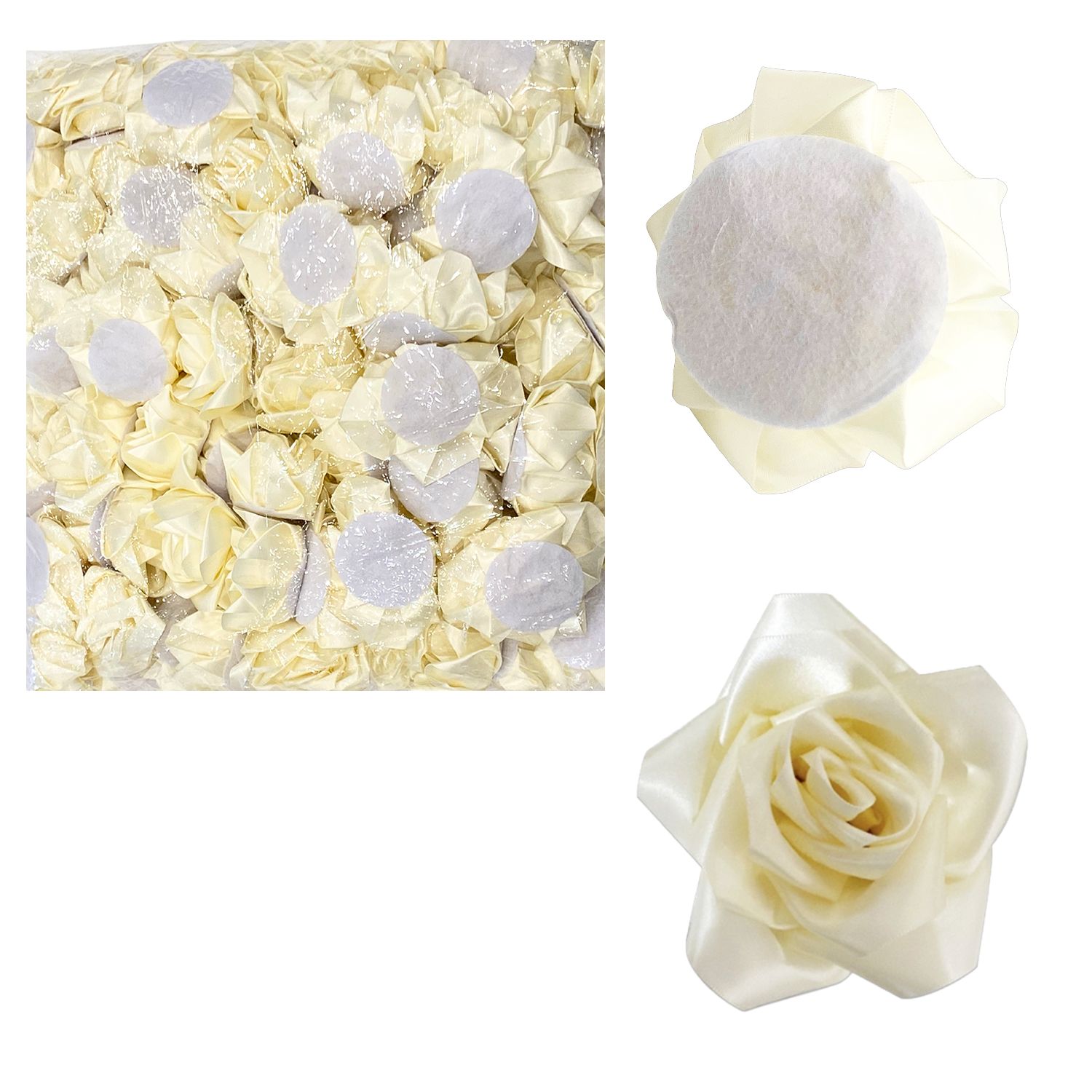 ROSA ETERNA CREMA DE TELA (PQTX100)