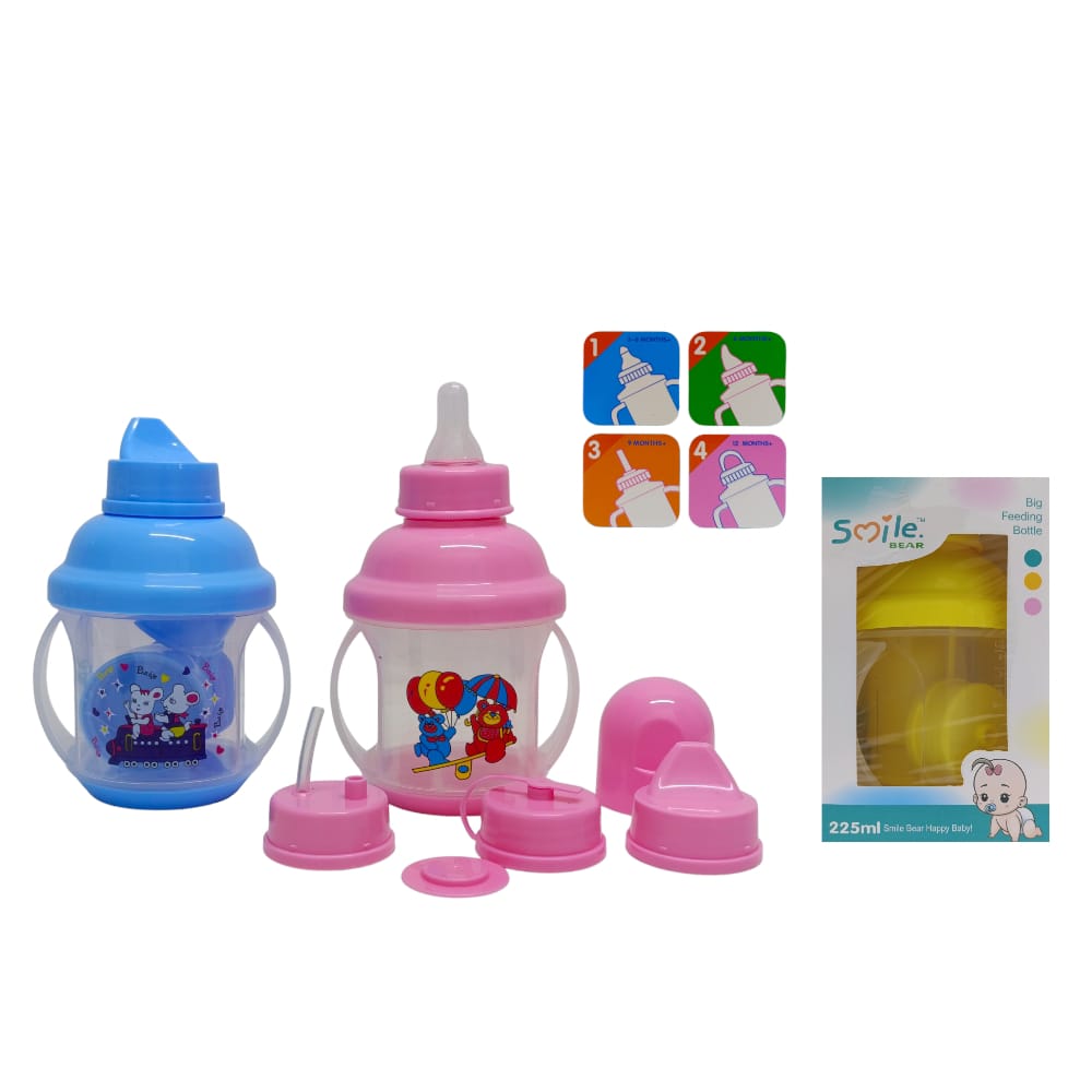 TETERO PARA BEBE 5 EN 1 COLORES 1506