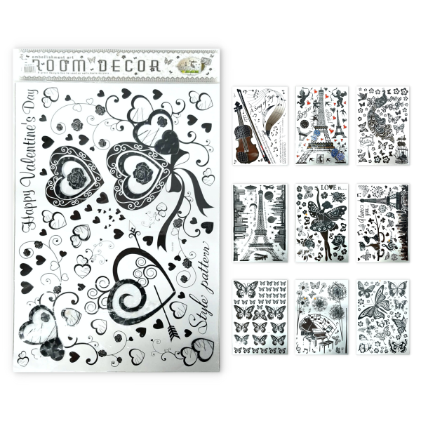 STICKER ADESIVO NEGRO