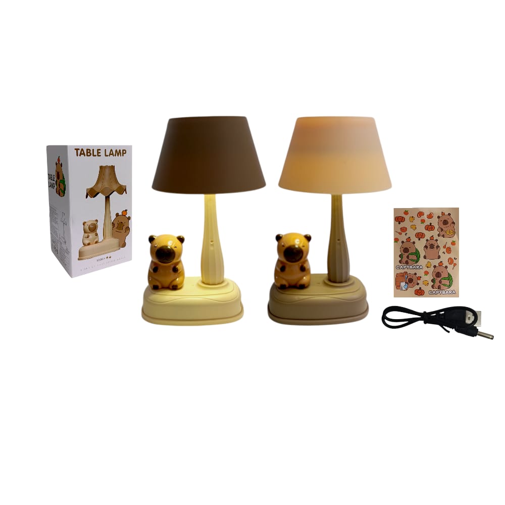 LAMPARA CAPIBARA PQ +SCTIKER 2D-13261