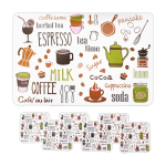 INDIVIDUALES PLASTICO X6