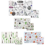 INDIVIDUALES PLASTICO X6