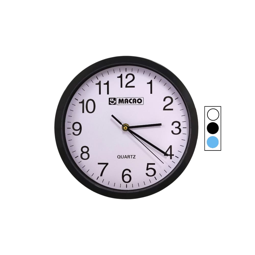 RELOJ PARED REDONDO MD 812