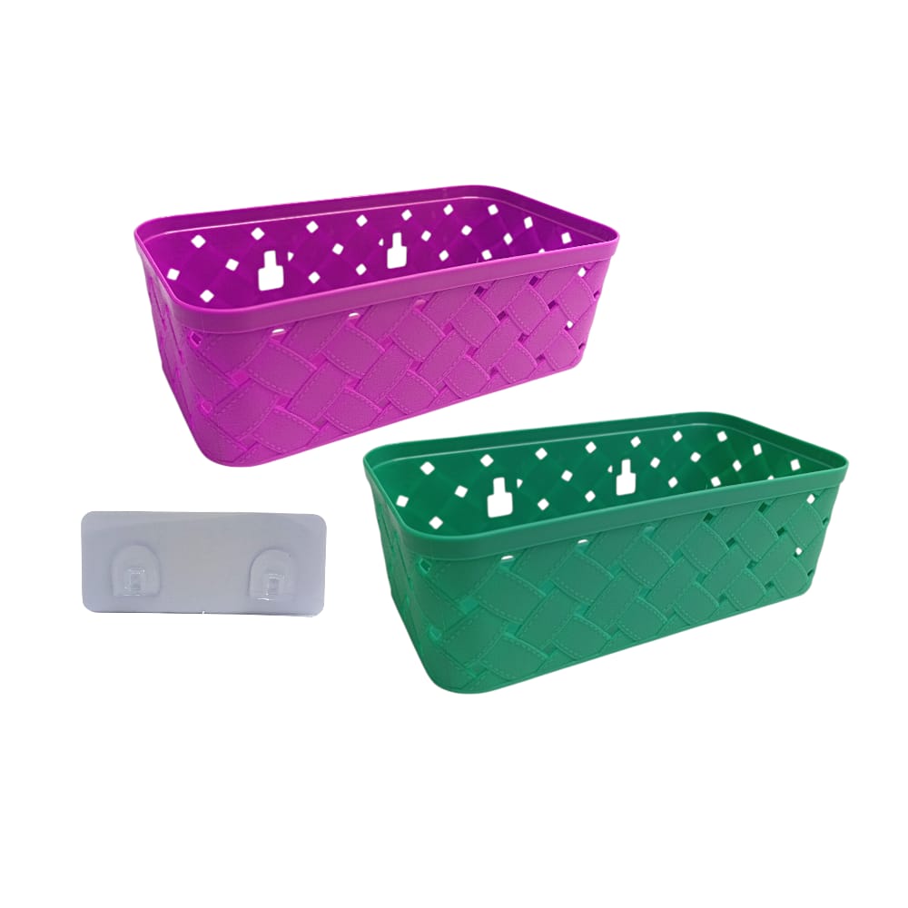 CESTA ORGANIZADORA RECTANGULAR COLORES GD DK-4084