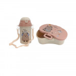 SET DE LONCHERA+TERMO FIGURA CAPIBARA DK-4141