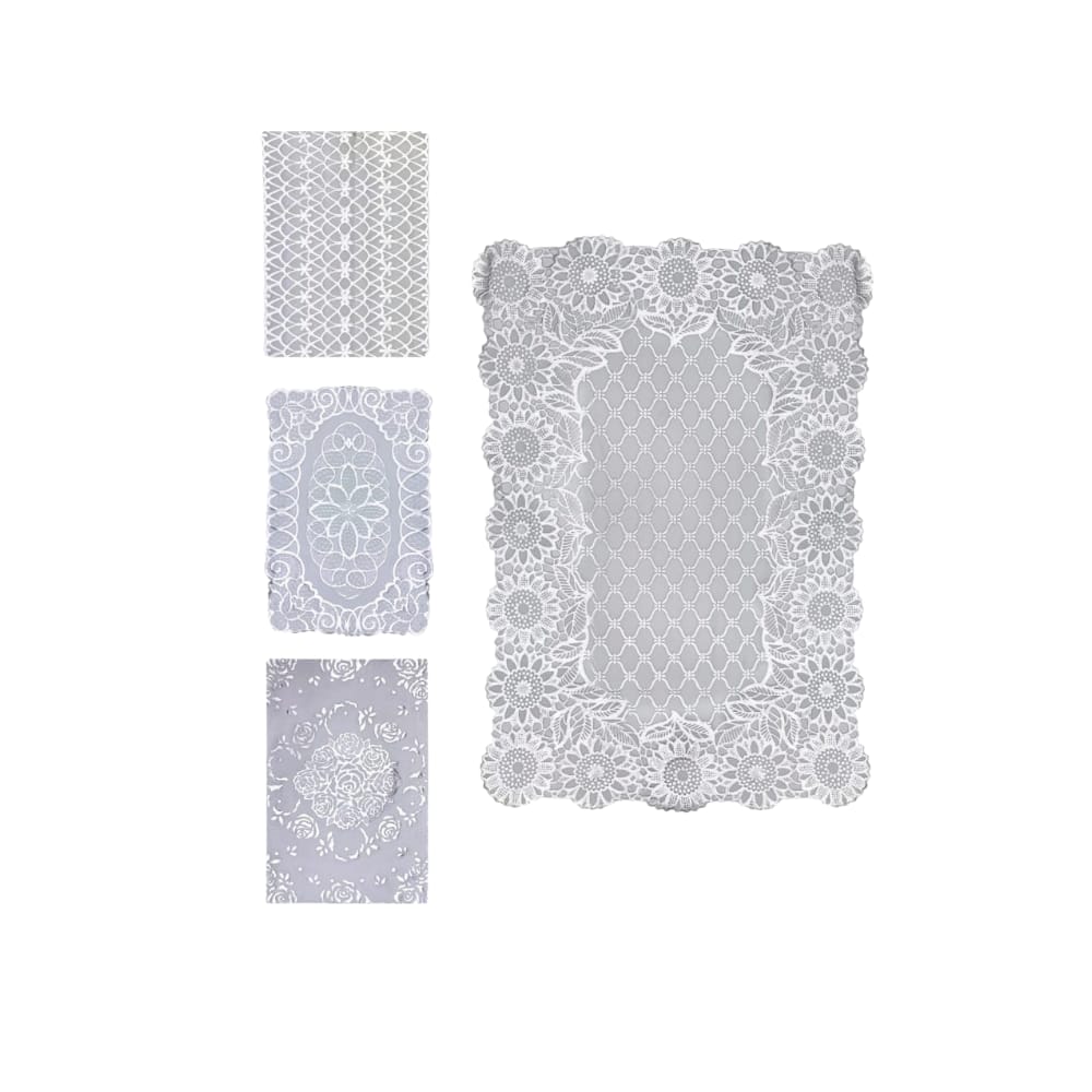 INDIVIDUAL CUADRADO PLATEADO D913-2-P (X12)