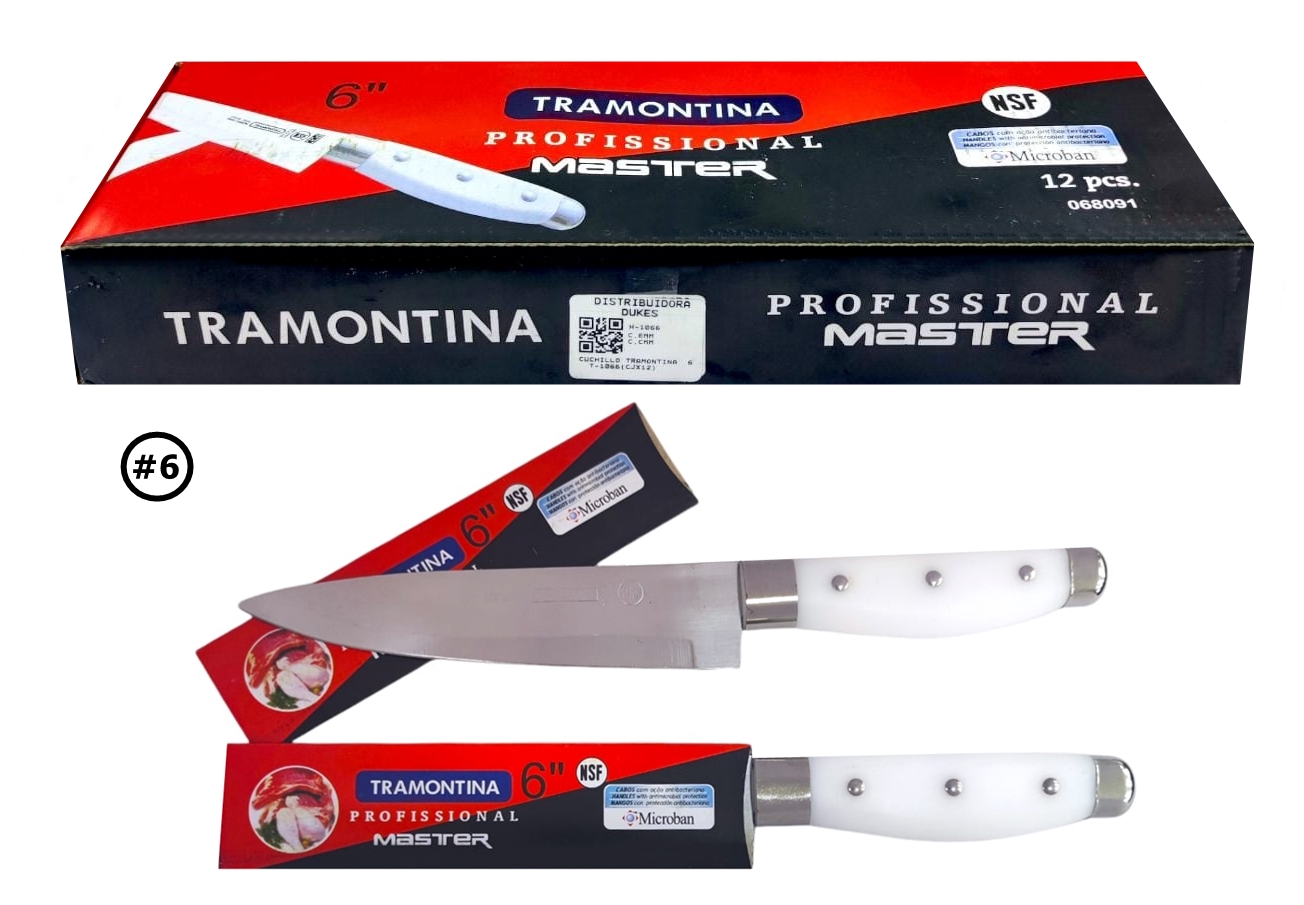 CUCHILLO CACHA BLANCA #6 DK-T-1066 (CJX12)