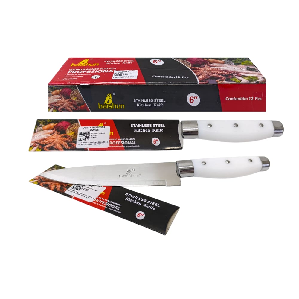 CUCHILLO CACHA BLANCA #6 DK-T-1066 (CJX12)