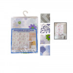 CORTINA DE BAÑO ESTAMPADA  180X180 DK-YA61