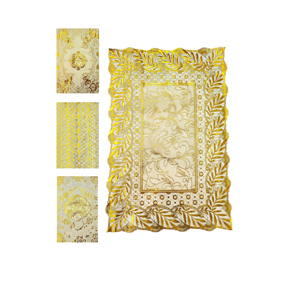 INDIVIDUAL CUADRADO DORADO L1127-1-D (PQTX12)