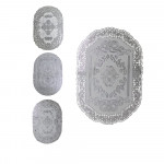 INDIVIDUAL OVALADO PLATEADO L1127-2 (PQTX12)