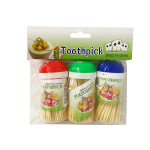 PALILLOS DE MADERA X3